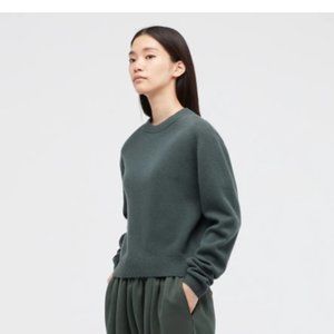 Cropped Wool Sweater